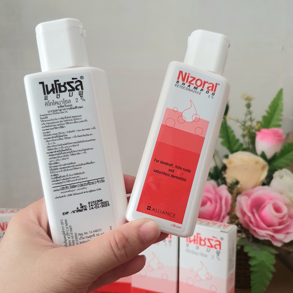 Dầu Gội Đầu Nizora 50ml Và 100ml  thái Lan