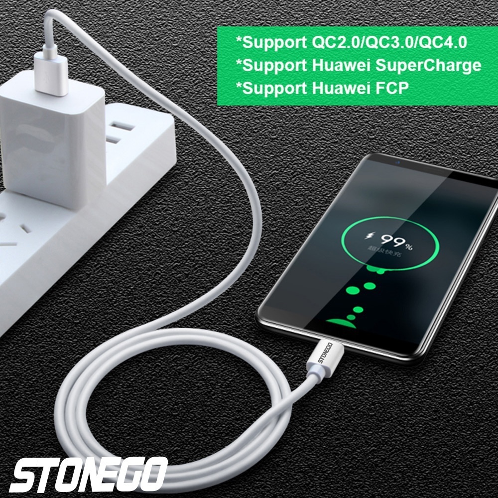 Cáp Sạc Nhanh 5A Cổng USB C Sang USB 2.4A Cho Điện Thoại QC 2.0/3.0/4.0