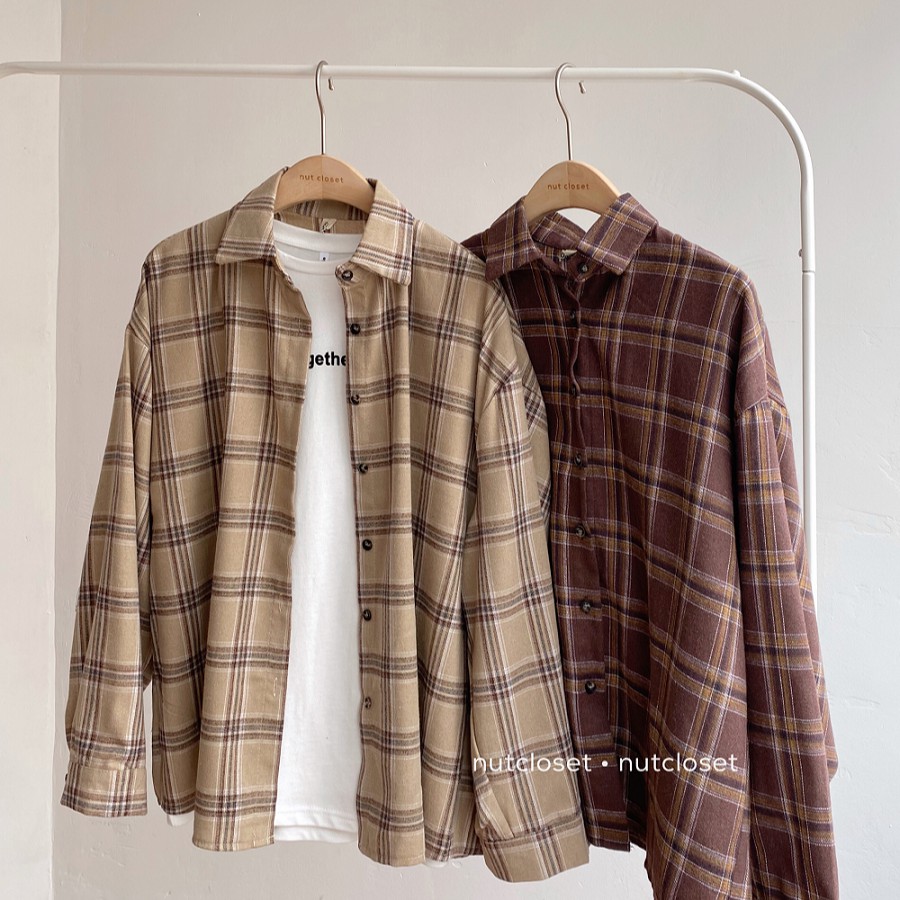 [Mã WASKT304 giảm 15% tối đa 30K đơn 99K] Áo sơ mi kẻ caro_A0106 | BigBuy360 - bigbuy360.vn