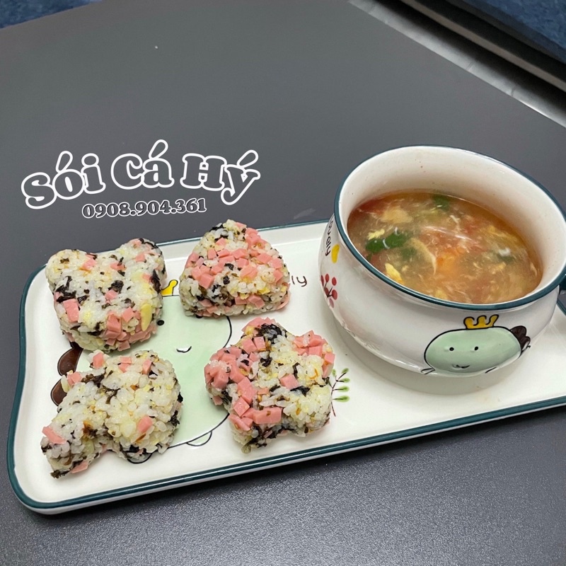 Set 7 Khuôn cơm nắm Onigiri nhiều hình