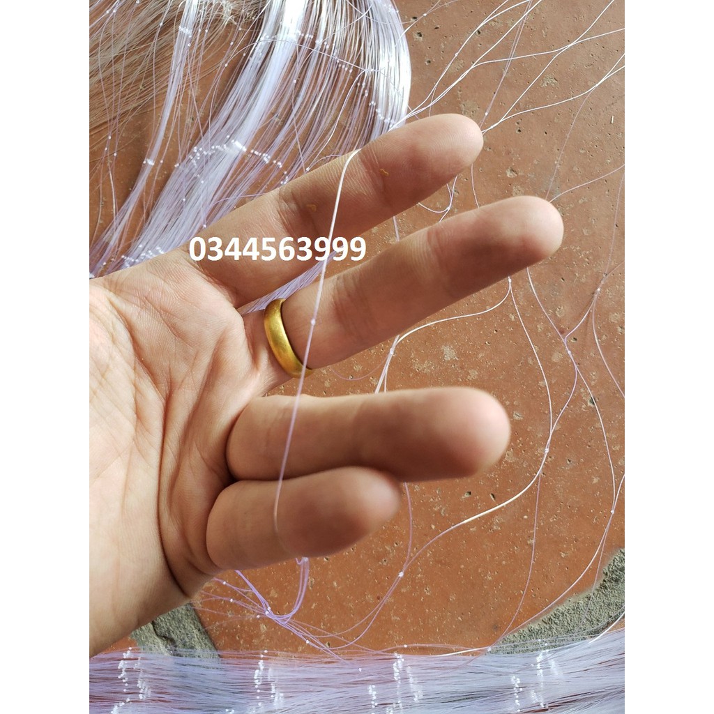 Lưới Đánh Cá 1 Lớp Then 4, Then 5, Then 6 cao 1m Dài 70-90m