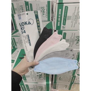 Sỉ 1 thùng 300 chiếc khẩu trang kf94 hiệu loka