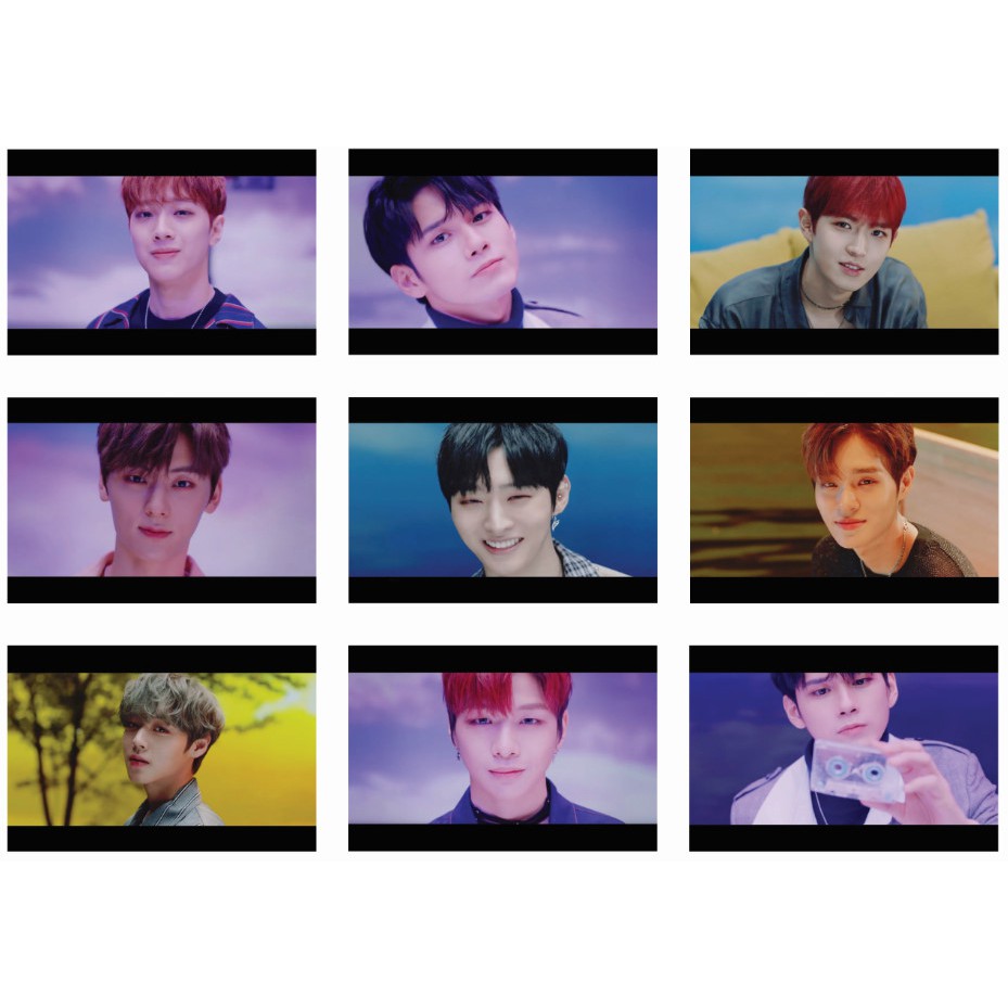 Lomo card 63 ảnh WANNA ONE - MV SPRING BREEZE