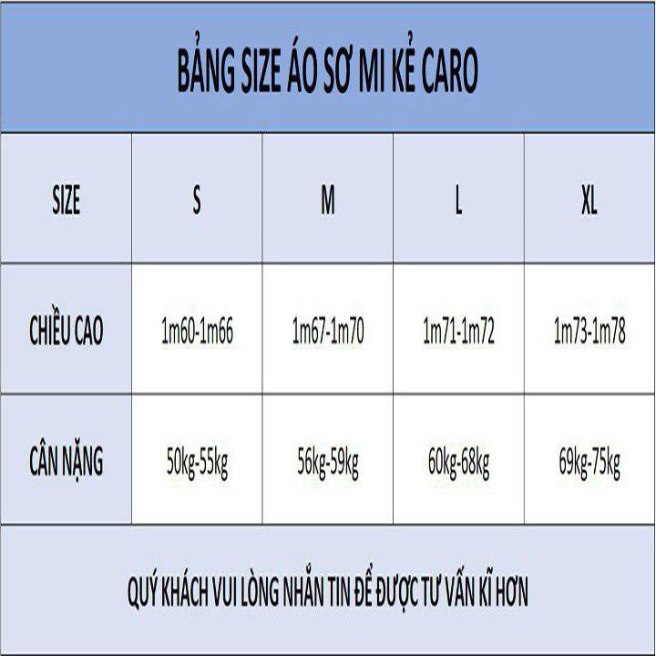 Sơ Mi Caro Nam Phong Cách Trẻ Trung Năng Động | BigBuy360 - bigbuy360.vn