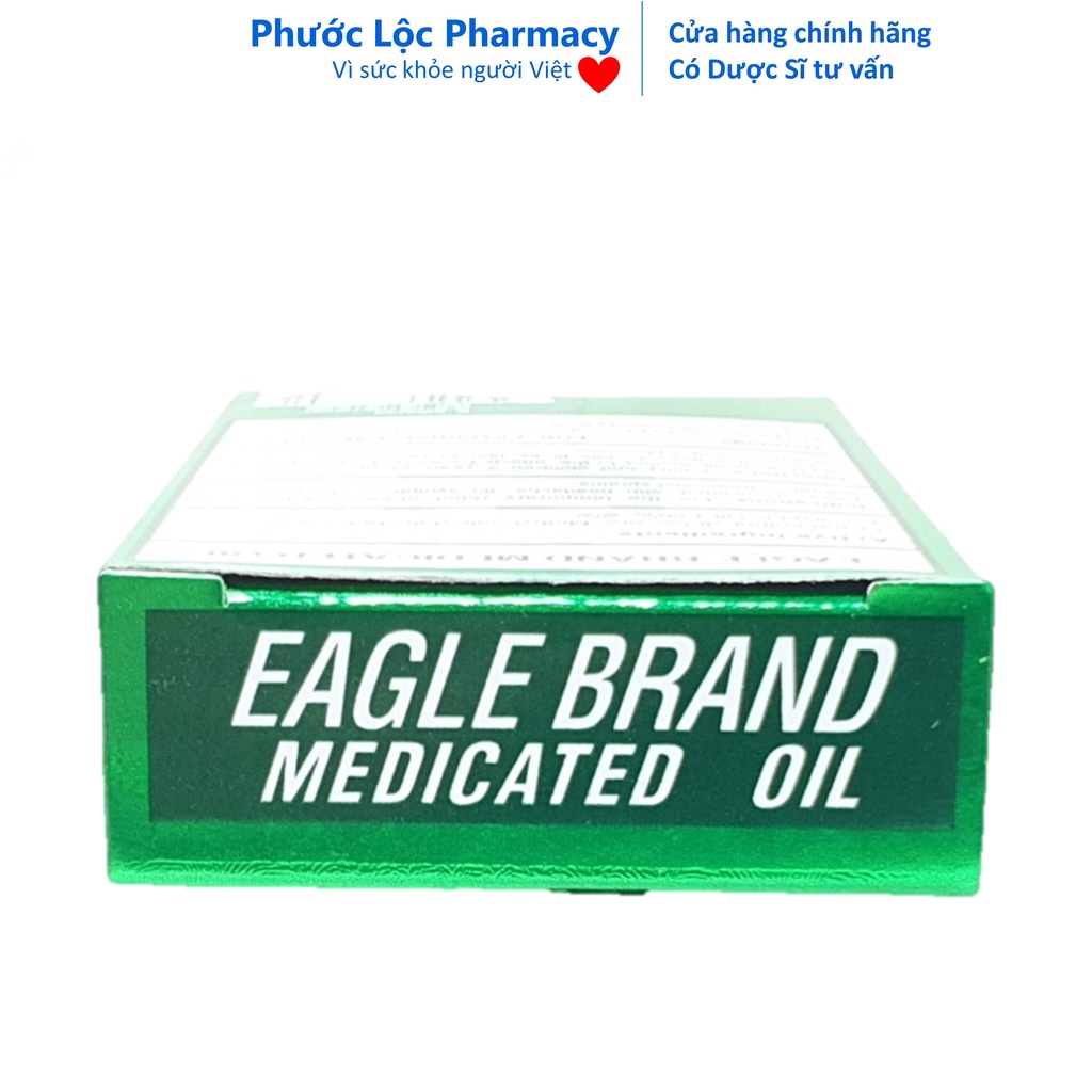 Dầu gió xanh. Dầu xanh con ó Eagle Brand.