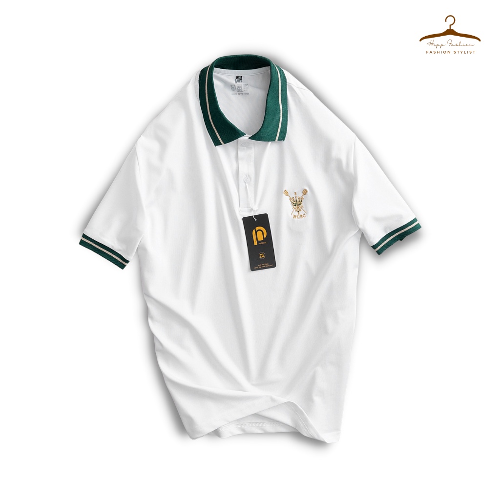 Áo thun POLO nam cổ bẻ Cotton cao cấp Logo thêu thời trang lịch lãm