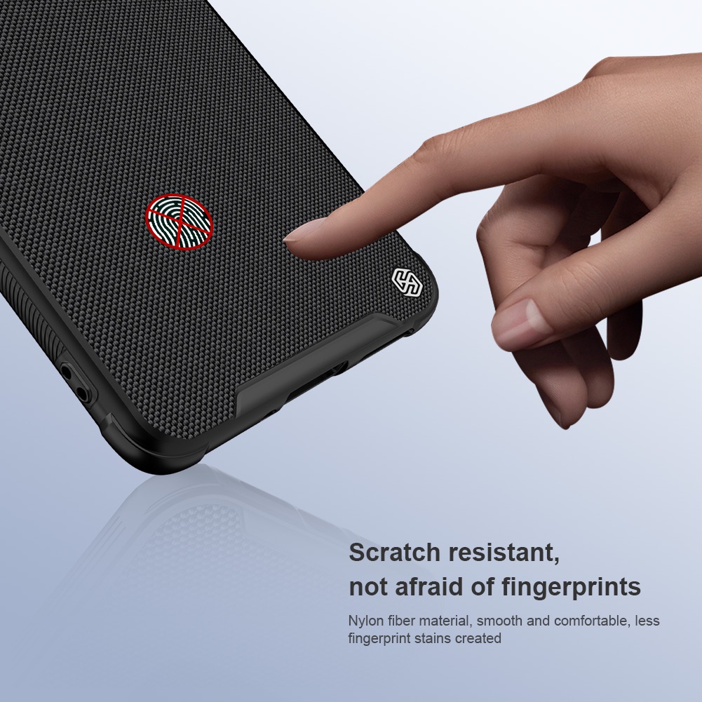 Ốp điện thoại Nillkin bằng TPU và PC sợi nylon chống sốc cho Xiaomi Redmi K40s