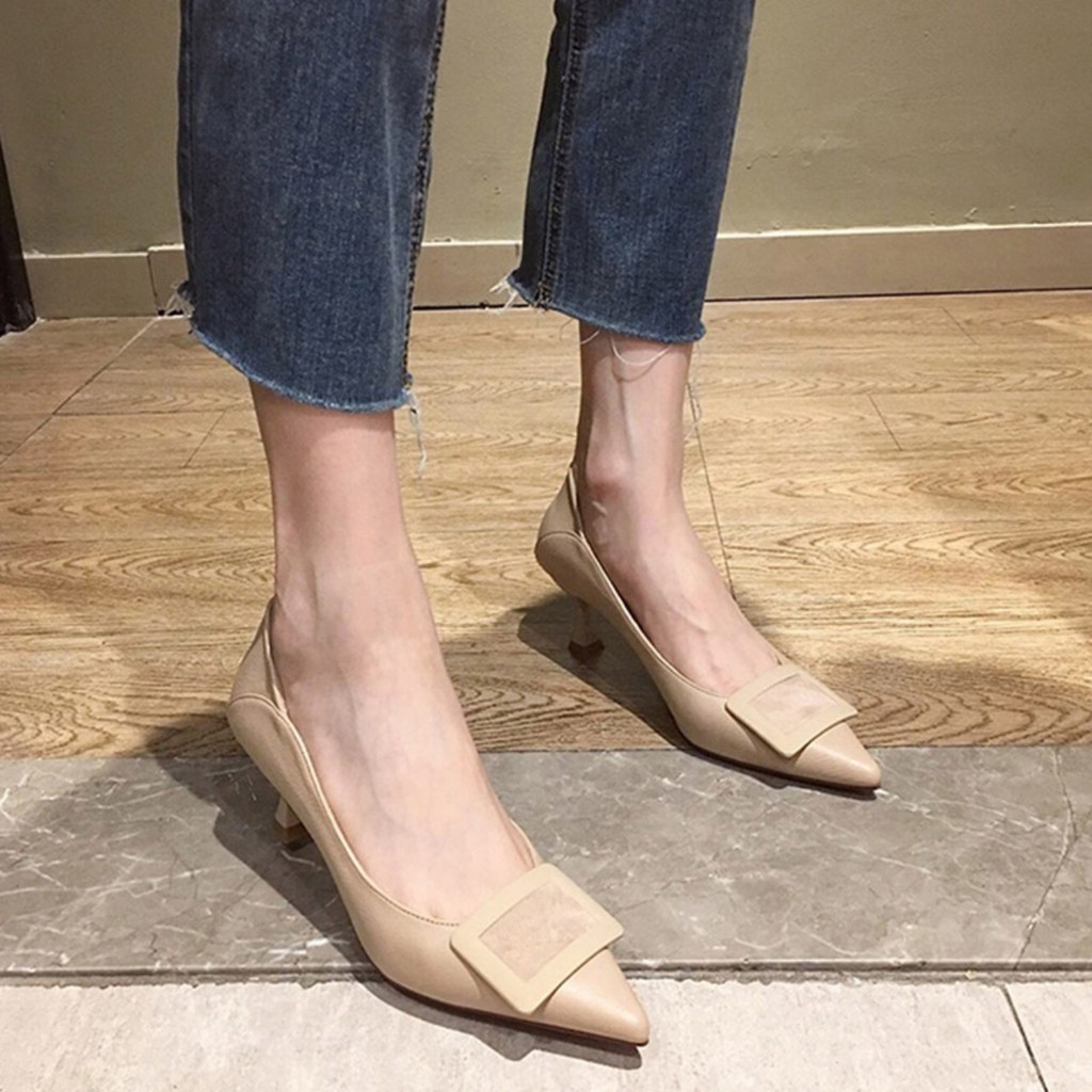 Giày cao gót nữ cao cấp HK.STORE