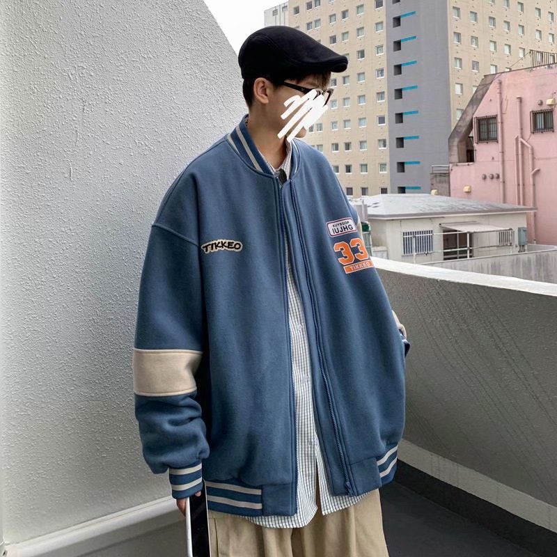 Áo khoác bóng chày phong cách hàn quốc thời trang thu xuân dành cho nam