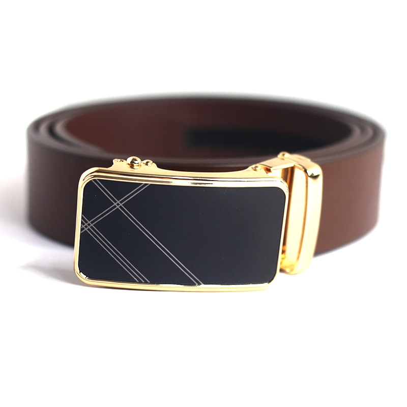 Mặt thắt lưng khóa tự động chính hãng MENLI MTLSM236 viền vàng cao cấp không gỉ