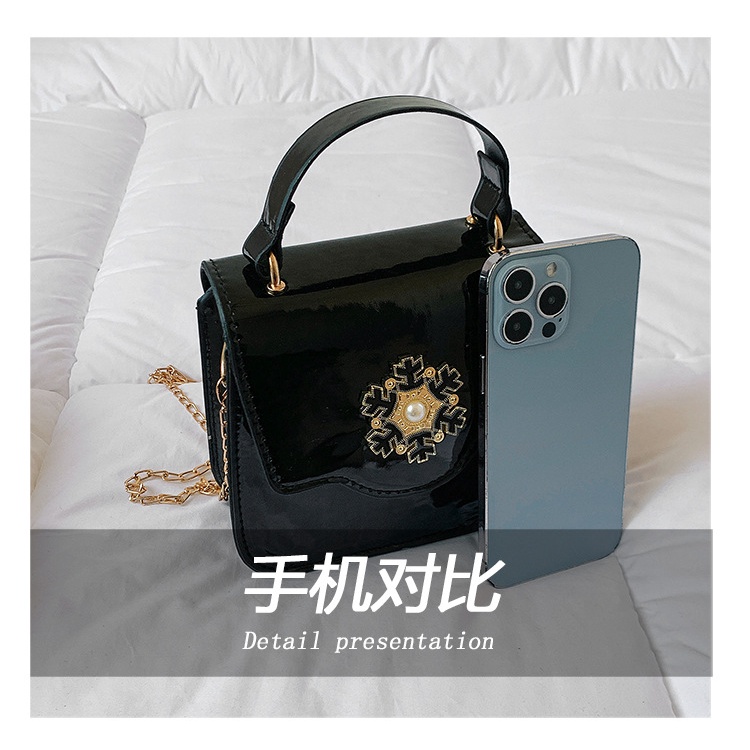 Túi Xách JASMIN NOIR Da PU Có Khóa Thời Trang Dành Cho Nữ