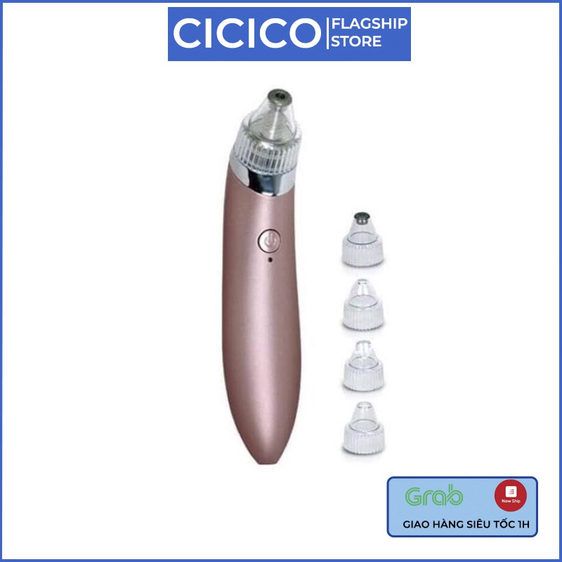 Máy hút mụn 4 đầu cầm tay đa năng JB 86 màu Hồng