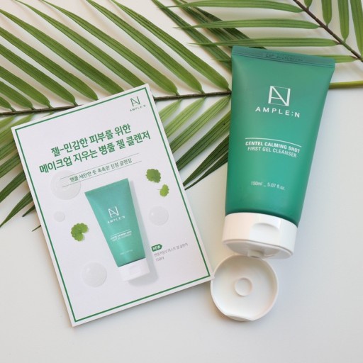 Gel Tẩy Trang Dịu Nhẹ Ample:N Centel Calming Shot First Gel Cleanser 150ml