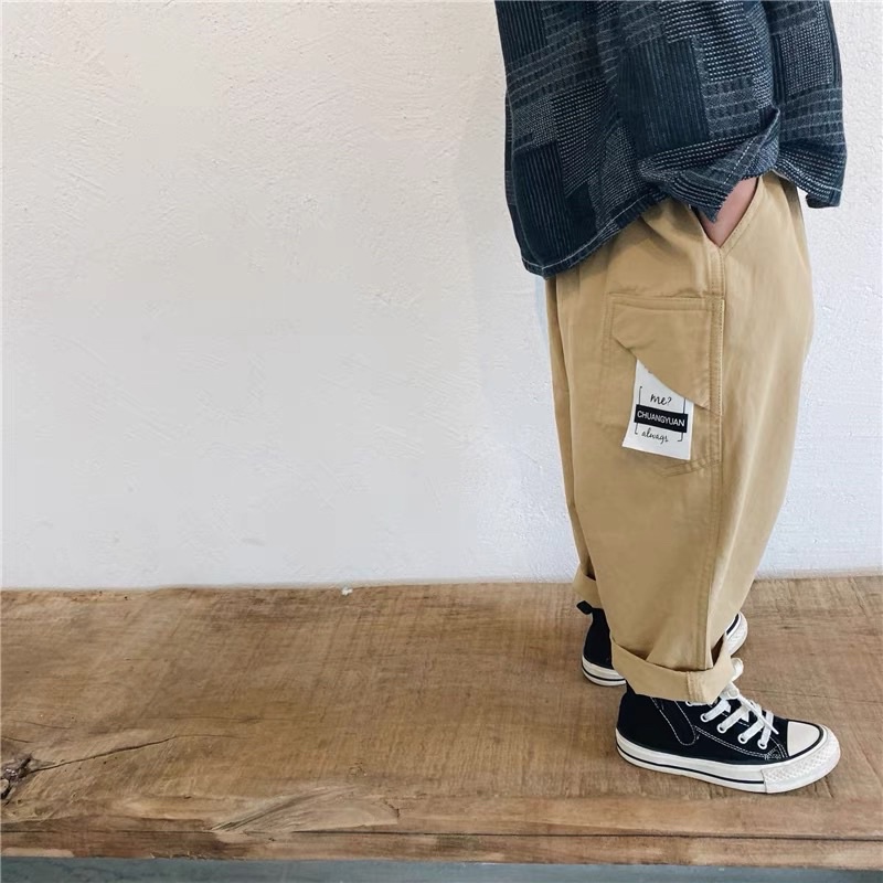 Quần kaki túi hộp Leno
