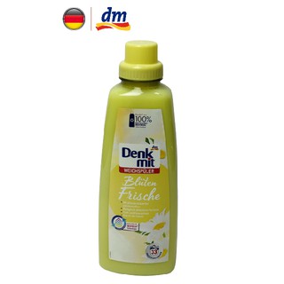 Nước xả làm mềm vải hương hoa Denkmit  Weichspüler Blütenfrische 33 Wl, 1L Hàng nhập khẩu Đức