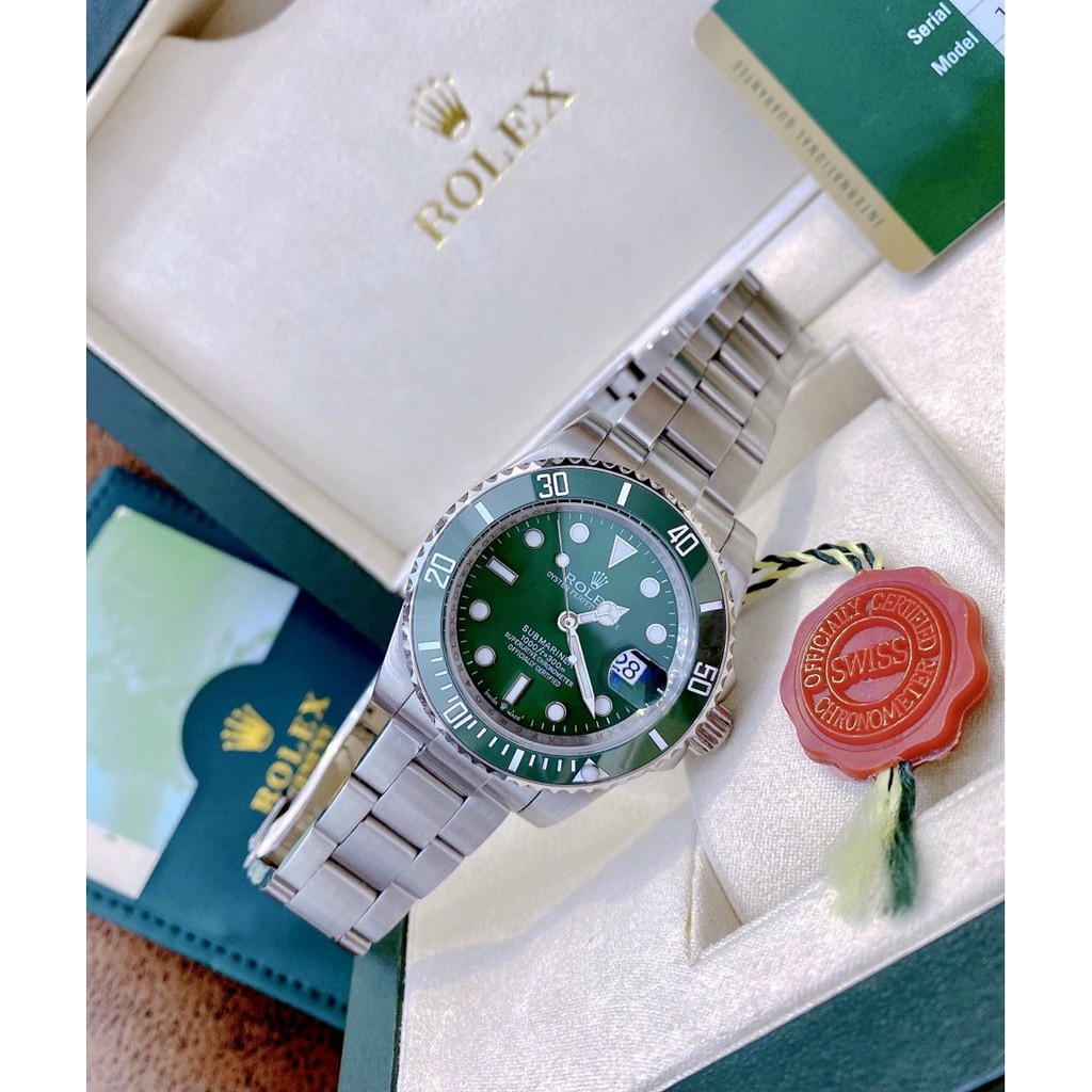 Đồng hồ nam chính hãng, đồng hồ đeo tay nam ROLEX full box, dây kim loại cao cấp, sang trọng, đẳng cấp cho phái mạnh