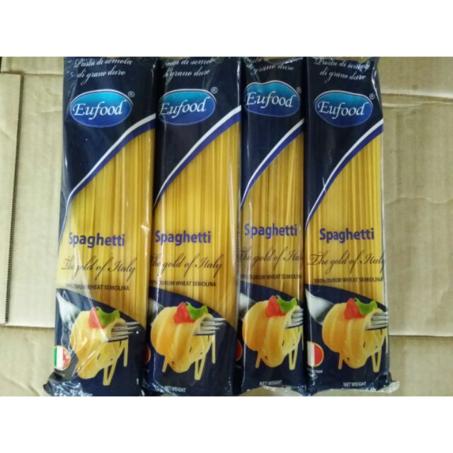 Mỳ spaghetti _ Eufood gói 500gram