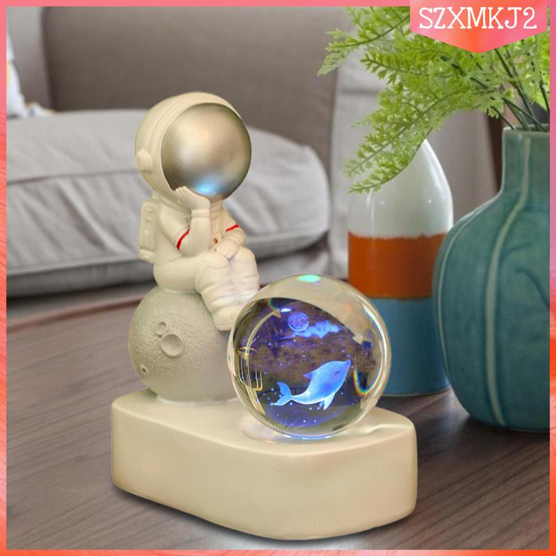 [szxmkj2] Đèn Ngủ Nhựa Resin Hình Người Không Gian Sáng Tạo Trang Trí Phòng Ngủ Cho Bé