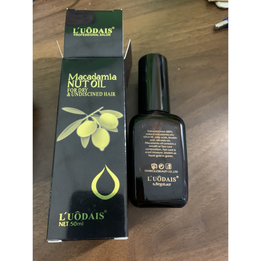 Dầu Dưỡng Tóc Macadamia Nut Oil 50ml