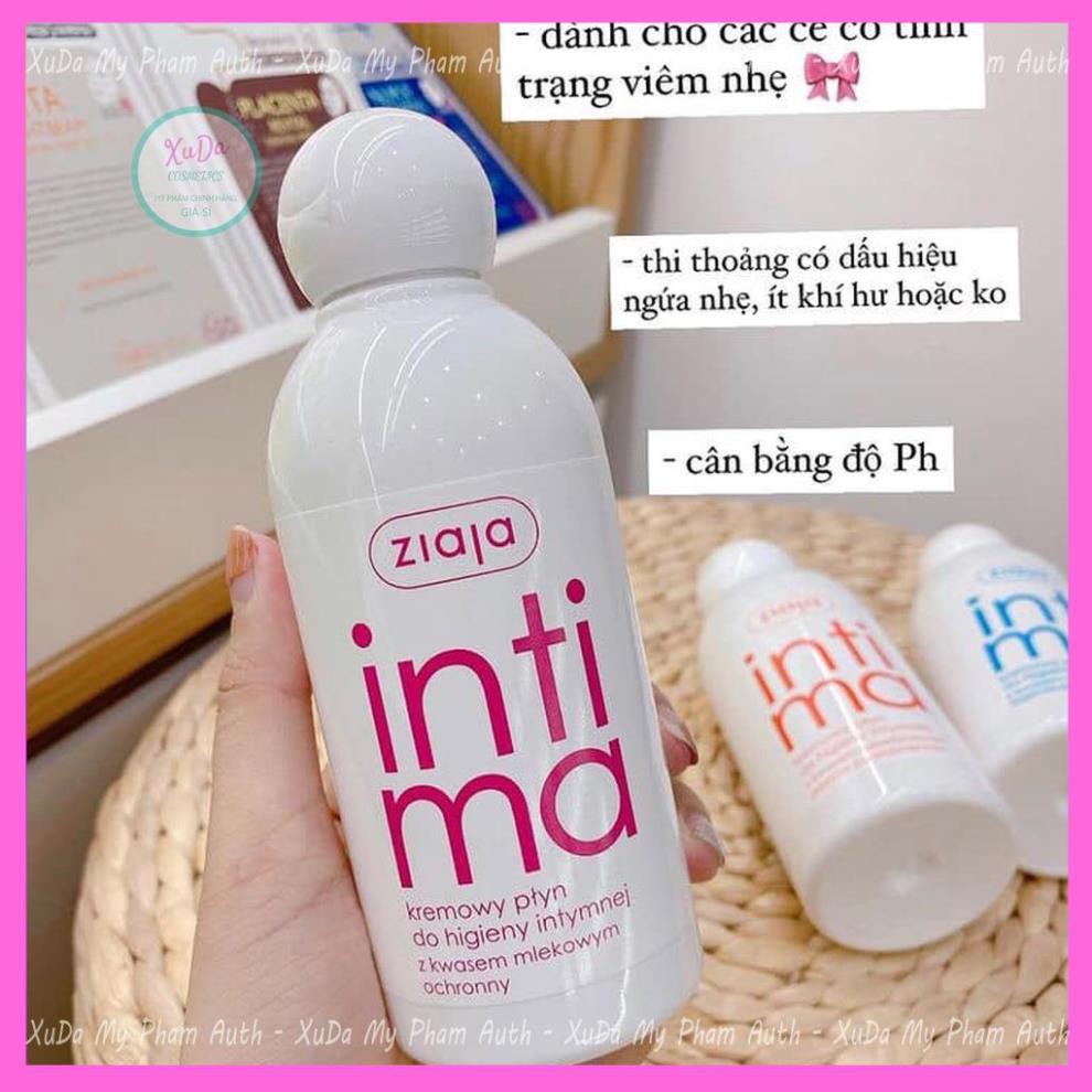 Dung dịch vệ sinh phụ nữ intima chính hãng 200ml dùng được cho nam giới Intima Ziaja Balan