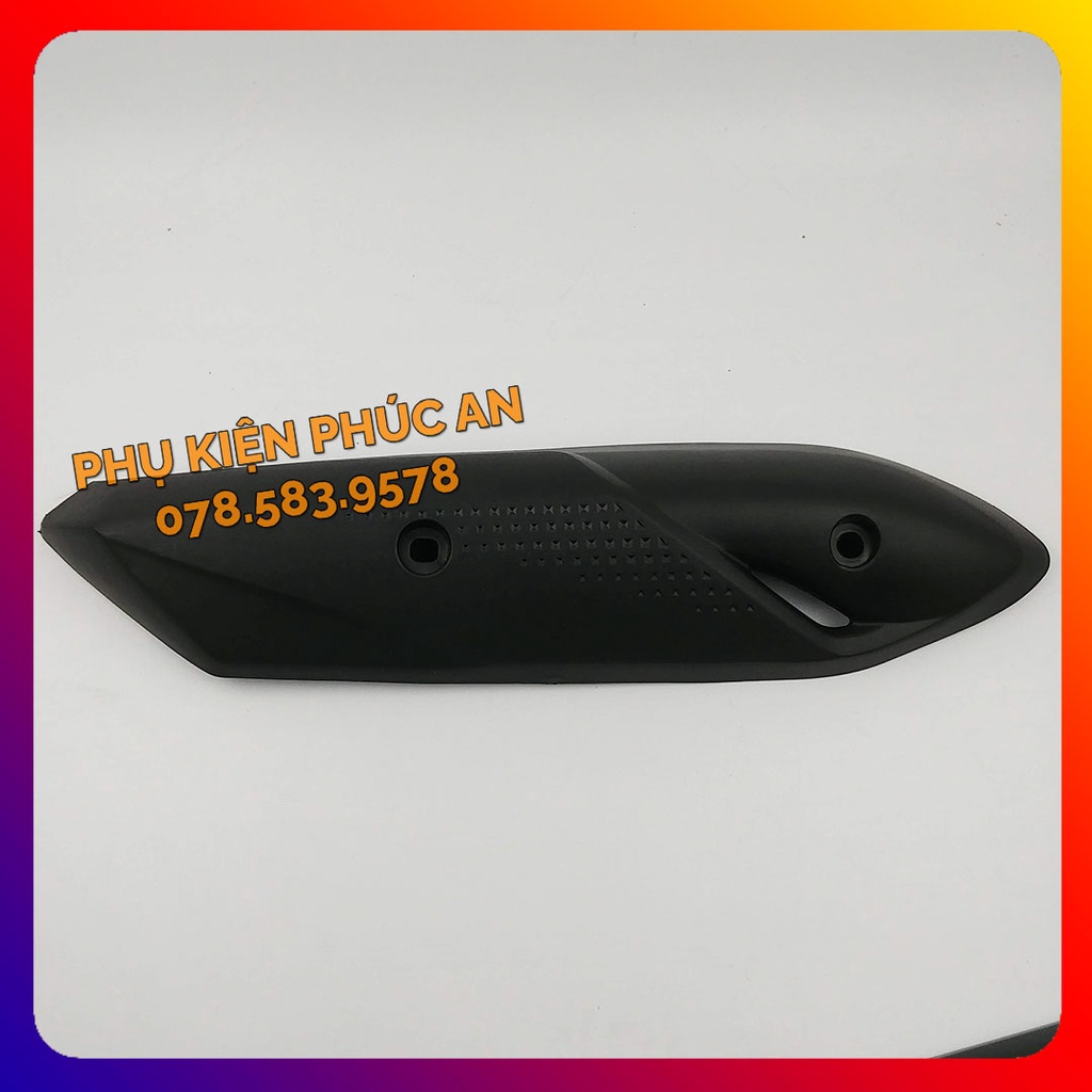 Ốp che ống pô xe Vision đời đầu mới-pát bô cách nhiệt xả năm 2011 2012 2013 2014 2015 2016 2017 2018 2019 2020 2021 2022