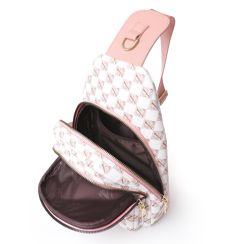 Túi đeo trước ngực phong cách thời trang Hàn Quốc mới 2022 2 màu tùy chọn