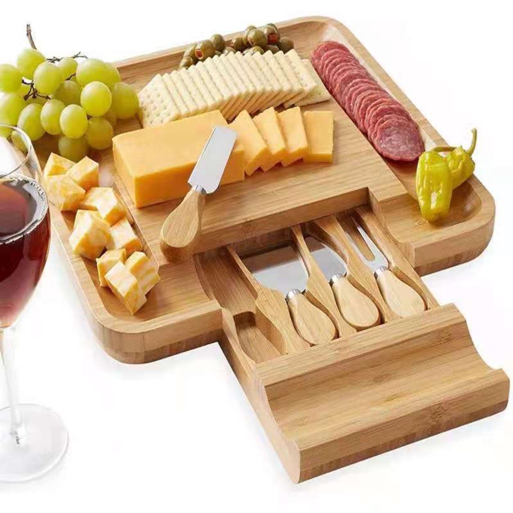 Bộ Set Đựng Charcuterie Cheese Deluxe - Home and Garden