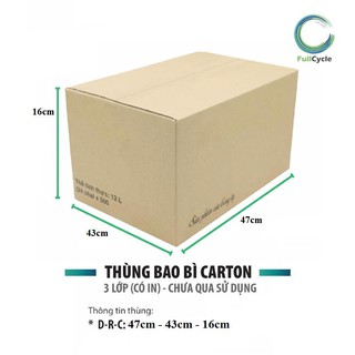 Thùng Carton Size 47x43x16