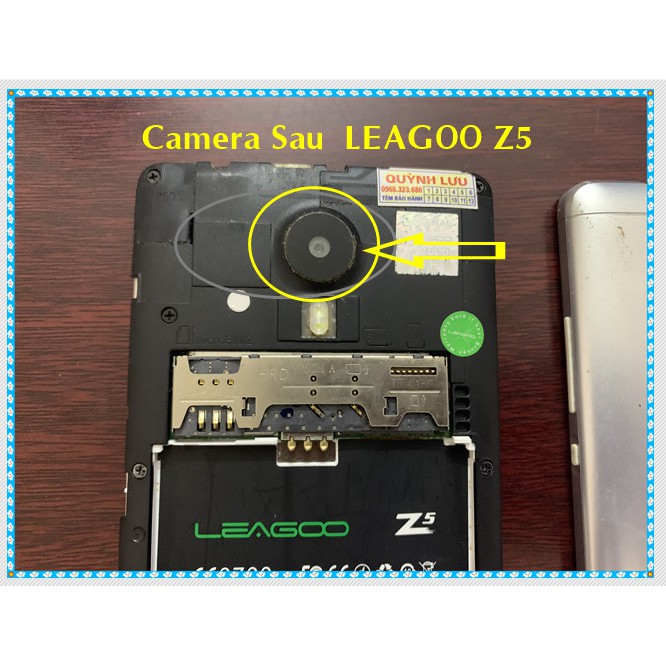 Camera sau LEAGOO Z5