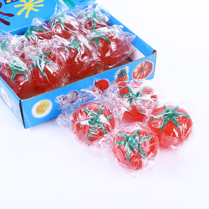 Quả Cà Chua Đỏ Squishy Gudetama đáng yêu mochi slime bóp xả stress giải tỏa căng thẳng