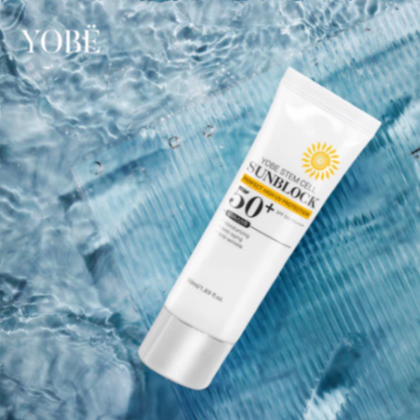 Kem chống nắng tế bào gốc 😍CHÍNH HÃNG 😍 YOBE chiết xuất thiên nhiên dưỡng ẩm | BigBuy360 - bigbuy360.vn