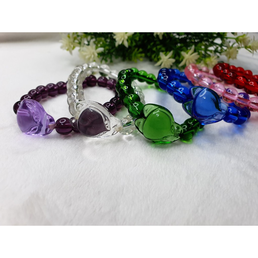 Vòng tiểu hồ ly lưu ly tam vỹ