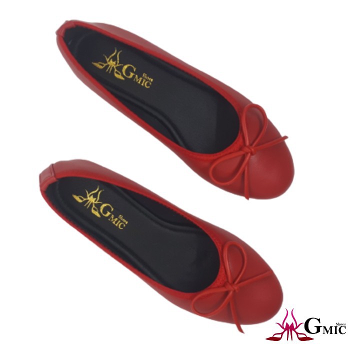 [𝑩𝑰𝑮 𝑺𝑰𝒁𝑬] Giày búp bê mũi tròn nơ nhỏ siêu xinh, đế cao su chống trơn hàng chính hãng | BigBuy360 - bigbuy360.vn