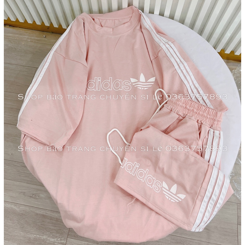 Set Đùi Cộc Sọc Nữ- Bộ Đồ Shorts Áo Thun Tay Lỡ Ulzza Nam Nữ