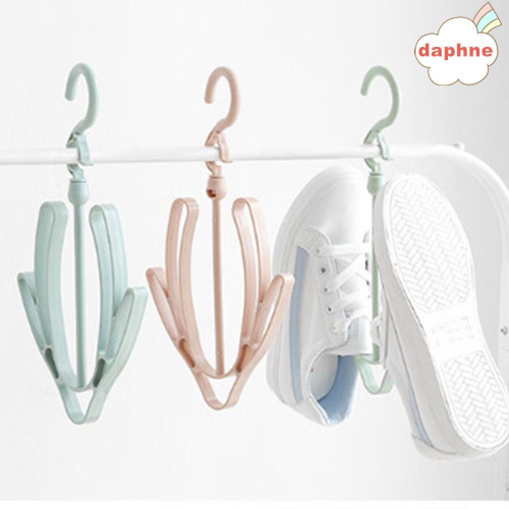 Daphne Giá Phơi Giày 2 Móc Bằng Nhựa Nhiều Màu Tiện Dụng Cho Gia Đình