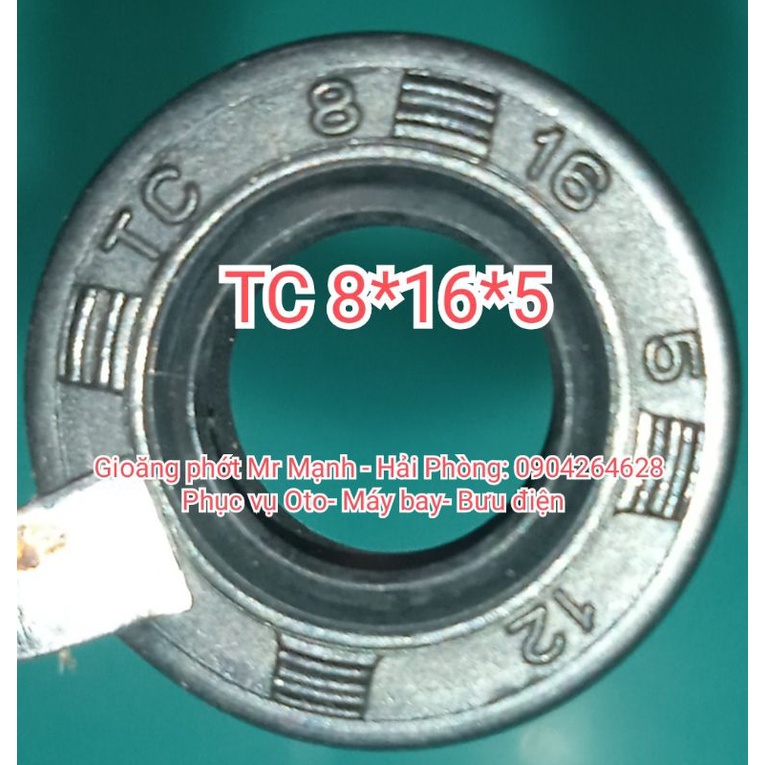 Phớt TC 8*16*5, 8x16x5