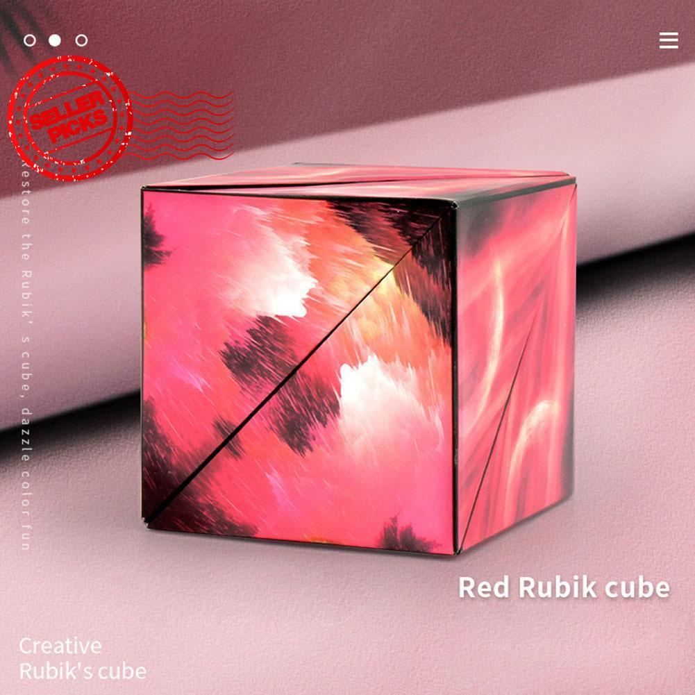 Đồ Chơi Khối Rubik Nam Châm 3D Giảm Căng Thẳng Cho Người Lớn Và Trẻ Em P0I5