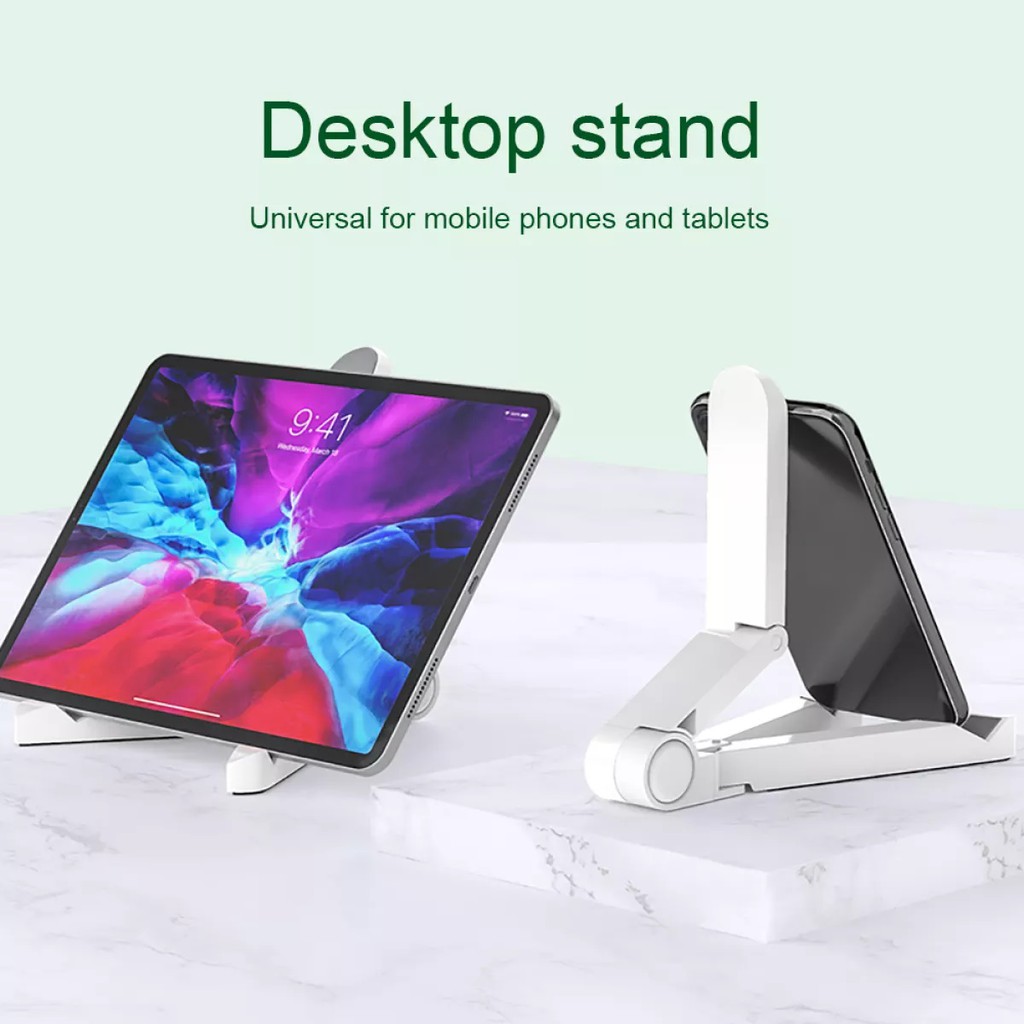 Giá Đỡ Điện Thoại Máy Tính Bảng Rảnh Tay Tam Giác Gấp Gọn Nhiều Màu Kệ Để Bàn Kê - Minh An Saigon