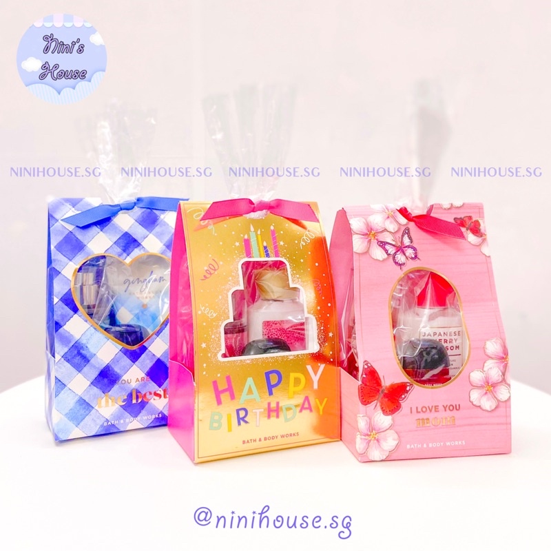 Gift Set Chăm Sóc Cơ Thể 3 Món Bath and Body Works