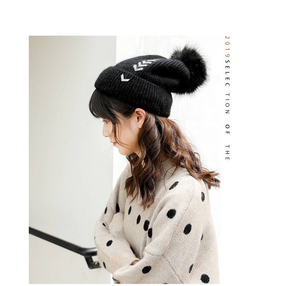 (Mẫu Mới 2019) Mũ Len Nữ Thời Trang MULEN-003