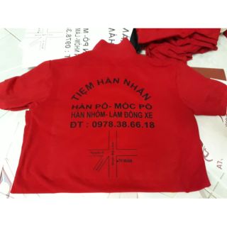 Áo đồng phục in theo yêu cầu