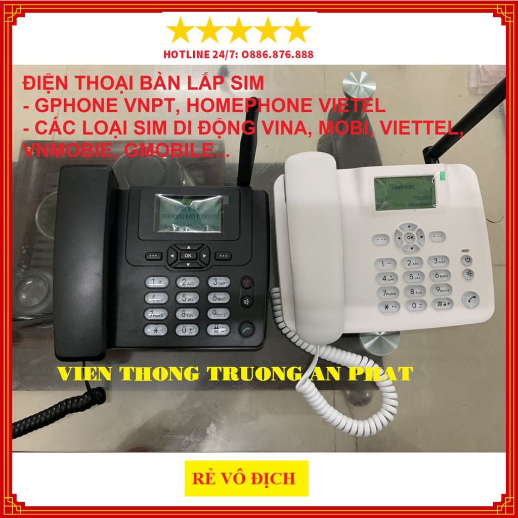☎️ Máy điện thoại bàn ☎️ Huawei ETS312i và GSM F316 không dây cho người già, công ty lắp sim đa mạng