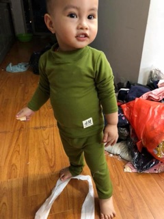 Đồ bộ thu đông hm cho bé(combo 3 bộ)