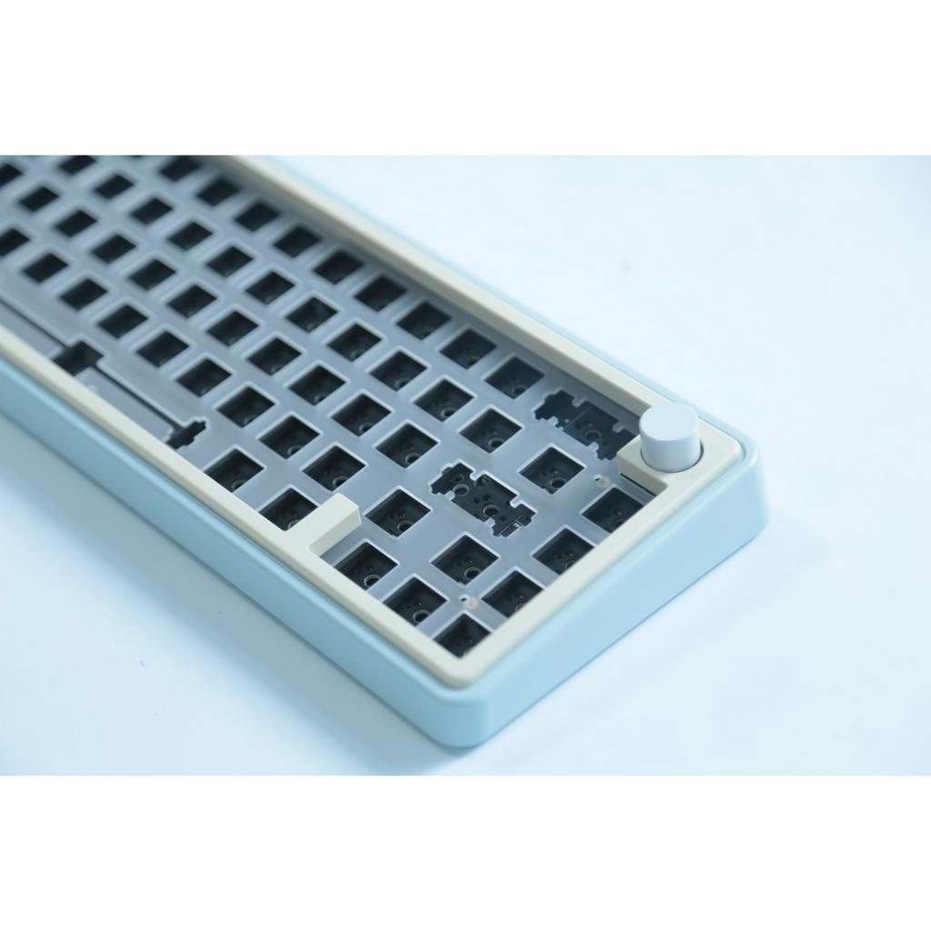 LMK67 Kit Phím Cơ Full Nhôm - 3 mode - Mạch Xuôi hỗ trợ VIA - bản Kit nhôm của GMK67 Zouya