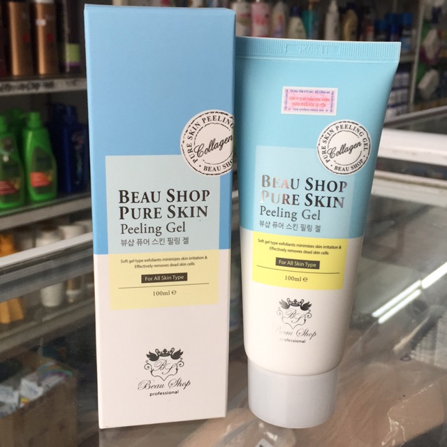 Kem tẩy da chết beau shop