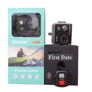 Camera eken h9r thể thao chống nước 4k30 ultra hd, wifi - full box đủ phụ kiện - hàng nhập khẩu