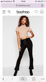 Quần boohoo auth size s
