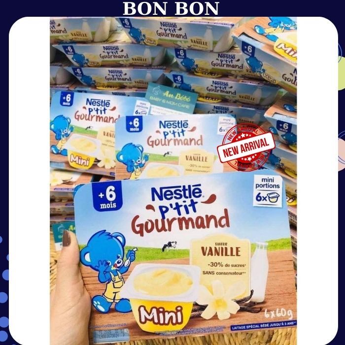 Váng sữa Nestle Pháp - Váng sữa cho bé 6 tháng cải thiện tiêu hoá và hấp thu dinh dưỡng