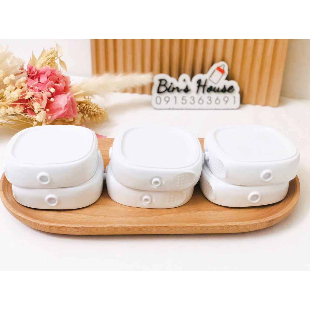 Nắp trữ Bình sữa HG chính hãng màu trắng, đỏ limited hàng chính hãng