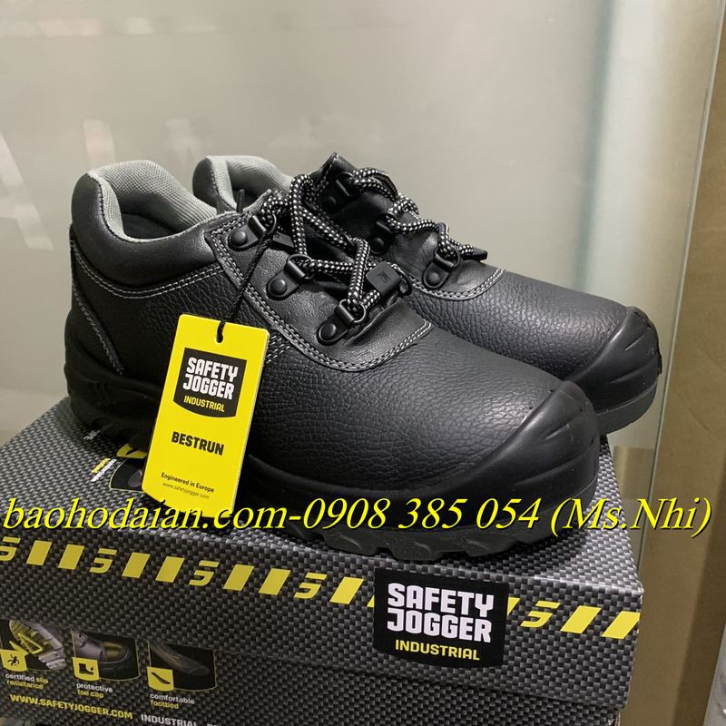 Giày Bảo Hộ Lao Động Safety Jogger Bestrun S3 - Full Size- Kèm Hình Thật